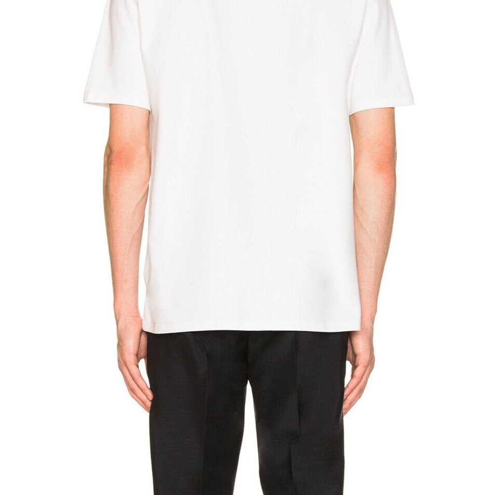 Acne Studios Navid Stretch Jersey Knit Logo Tee - Picture 3 of 7
